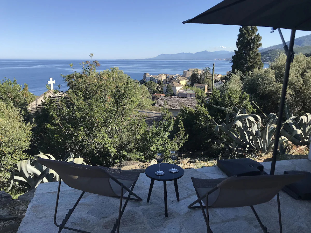 La 2ème terrasse villa Est